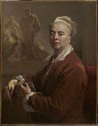 Nicolas de Largilliere Self-portrait oil painting artist